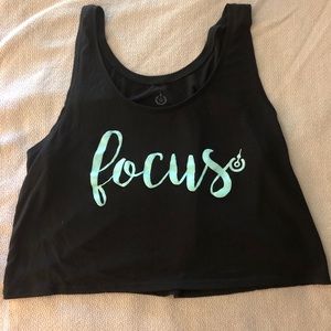 Brooke Wells focus crop top tank CrossFit